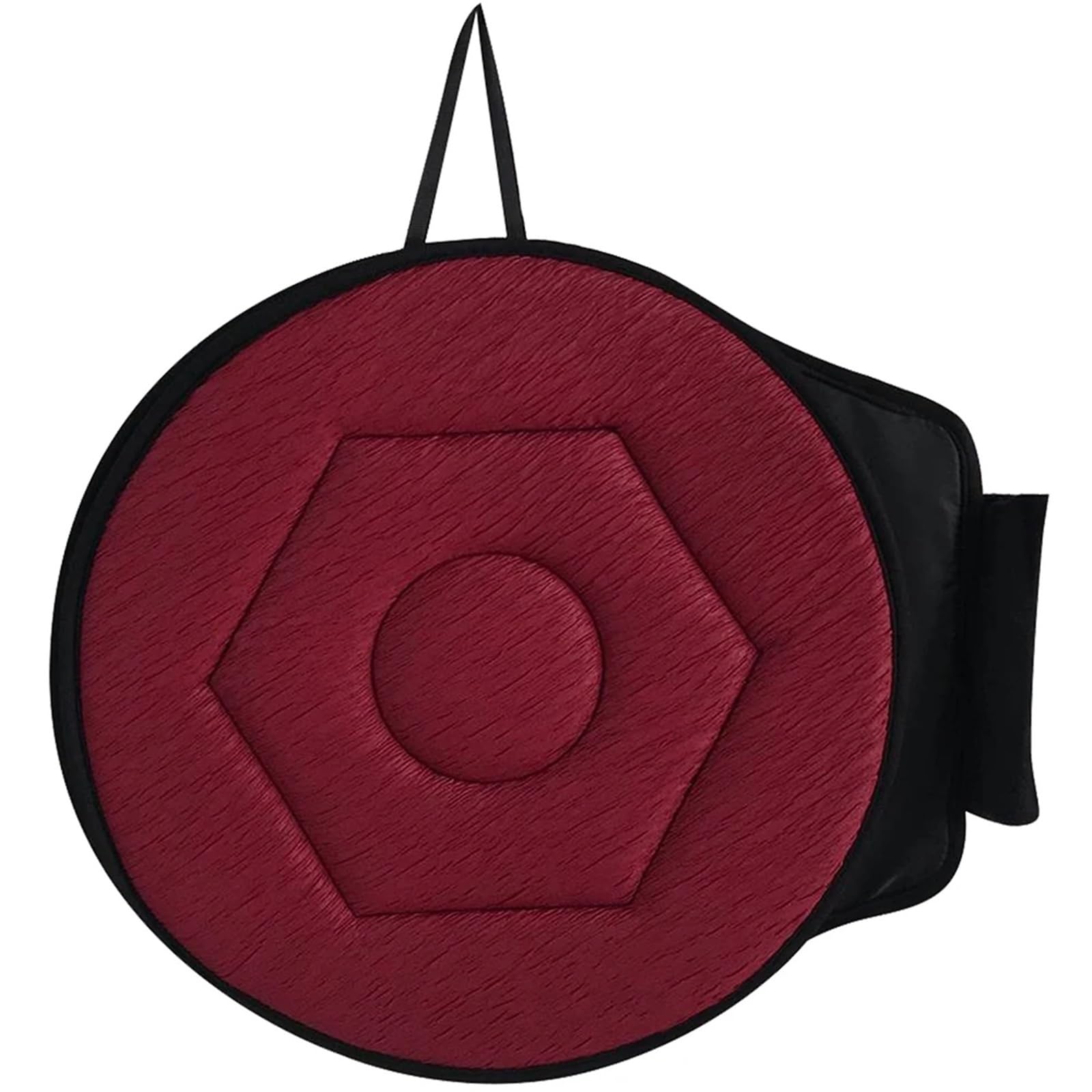 YGLEEULI Swivel Car Seat Cushion Rotating Seat Cushion 360 Degree Swivel Car Pad Universal Revolving seat cushions for elderly(Red)