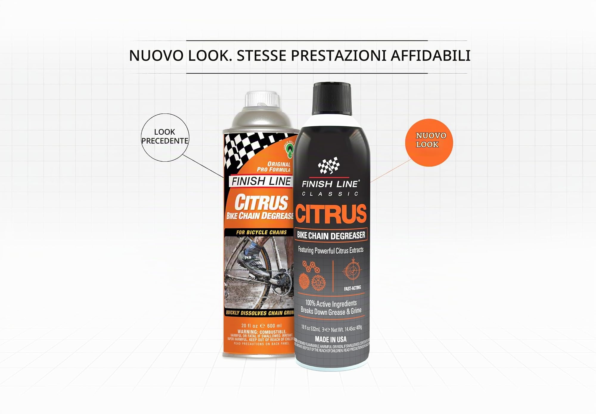 Finish Line Sgrassatore Citrus 600Ml