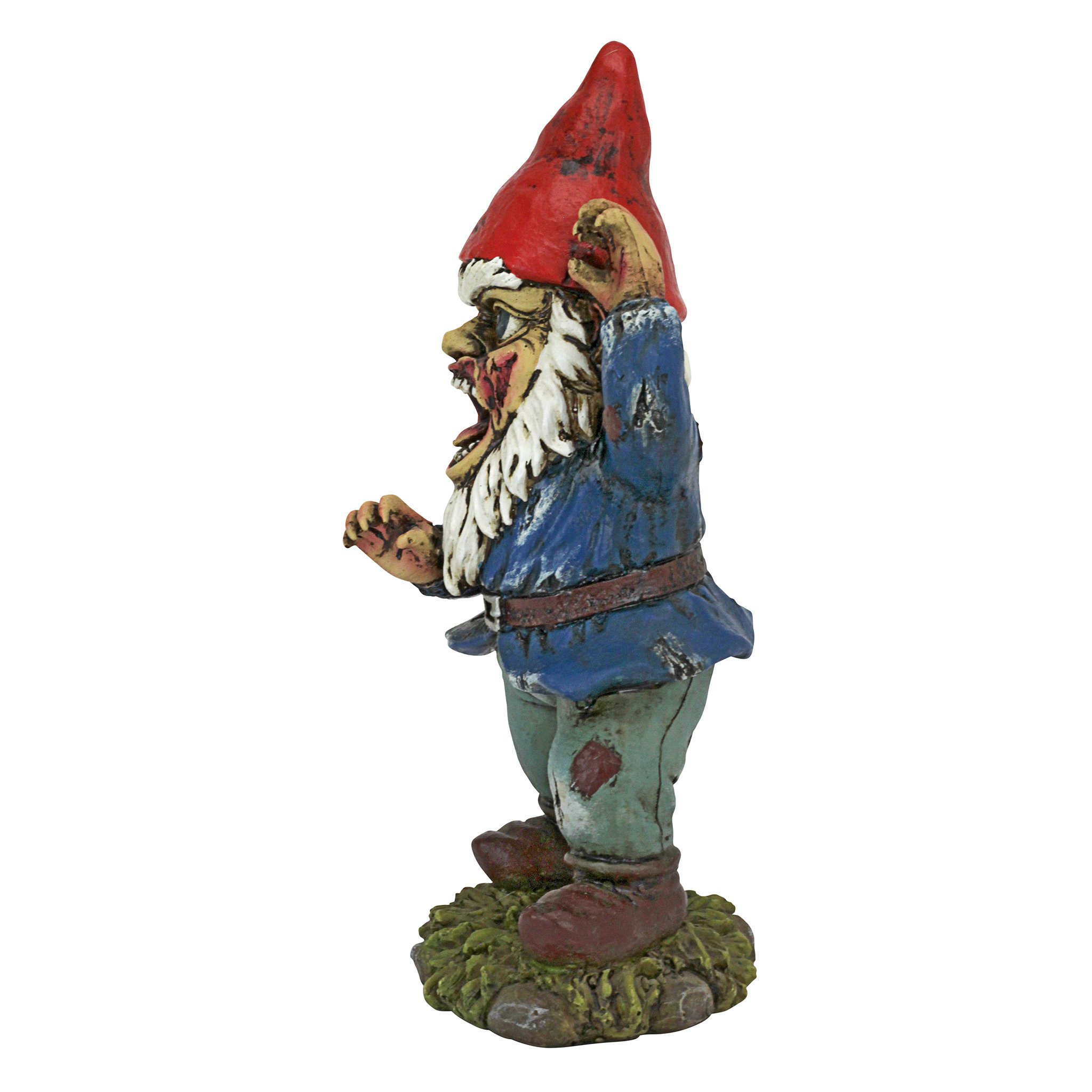 Design Toscano Apocalisse Statua Gnomo da Giardino, Multicolore