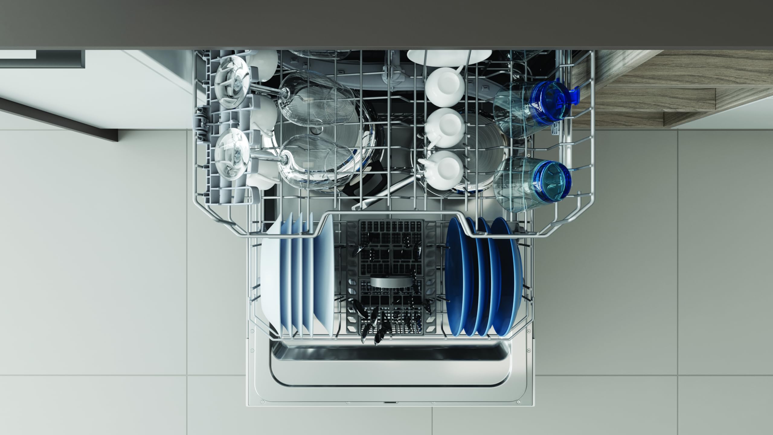 Indesit IN2IE14CNP80 Lavastoviglie A Scomparsa Totale, 60 Cm, 49 dBA, 14 Coperti, 5 Programmi, Lavaggio Fast&Clean 28 Minuti, Funzione Push&Go, Vasca In Acciaio Inox, Classe Energetica E