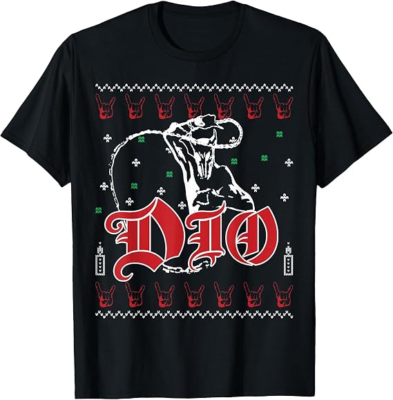 Dio Holiday in Black T-Shirt