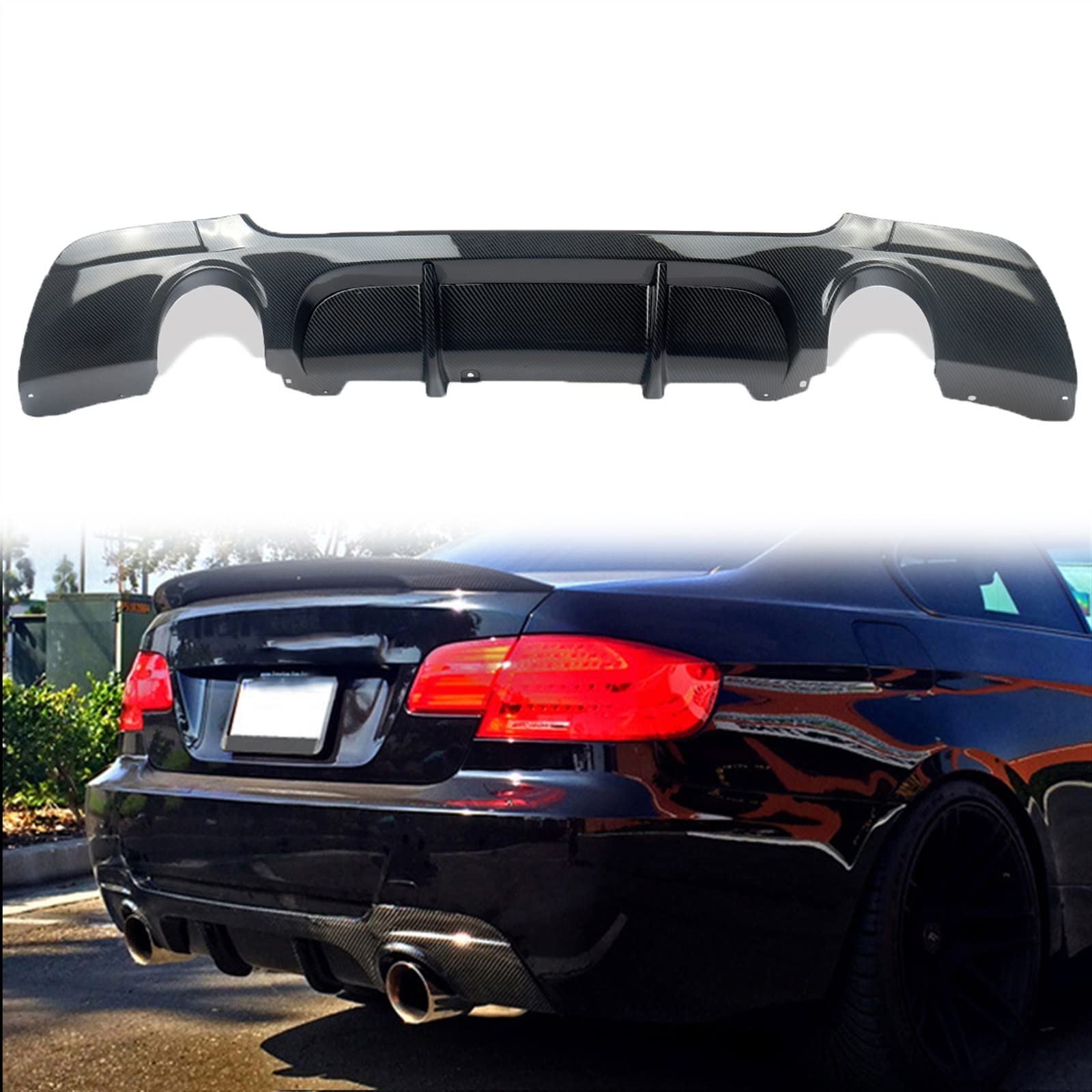Lèvre de diffuseur arrière E92 E93 remplacer pare-chocs abîmé 328i 335i coupé