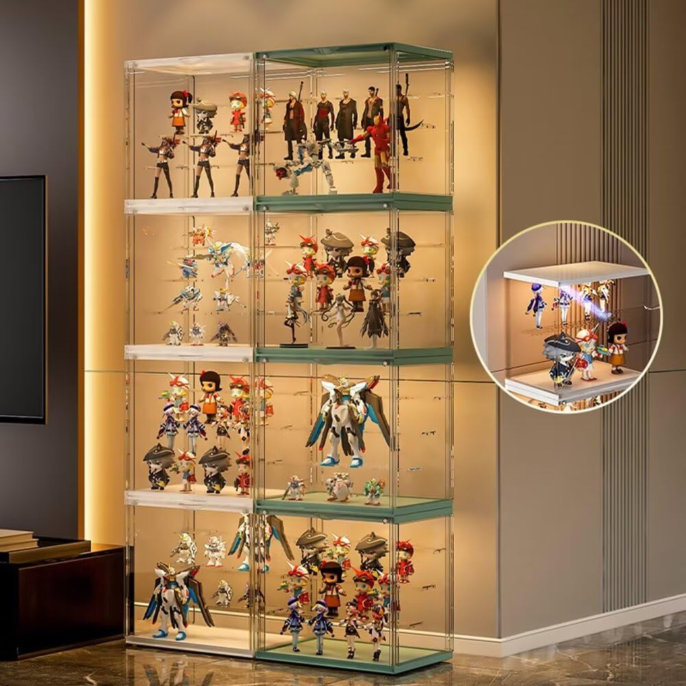 Amazon.co.jp: ホビー用収納ケース フィギュアボックス コレクション