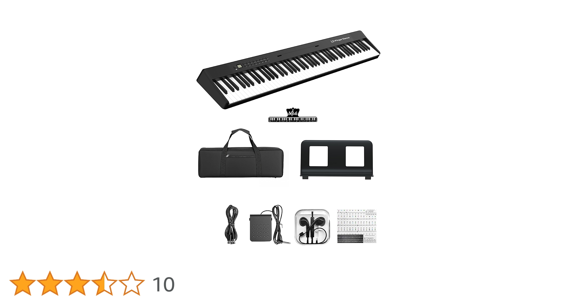 Amazon | 電子ピアノ 88キー 折りたたみ セミウェイト 人気 初心者