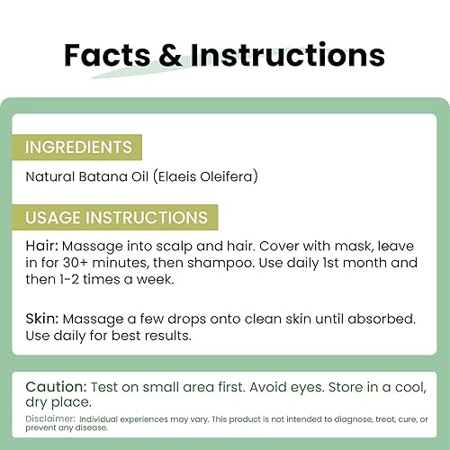 Miniatura 8 de Aceite de batana crudo 100% natural para el crecimiento del cabello, sin refinar y orgánico Dr Sebi aceite para el crecimiento del cabello de