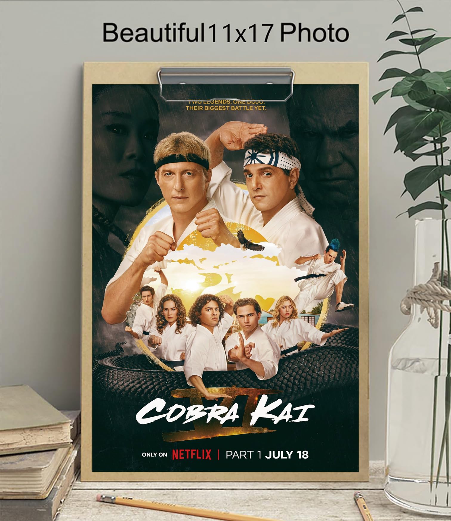 Amazon.com: XIHOO Cobra Kai TV Series Show Poster #1 - Matte