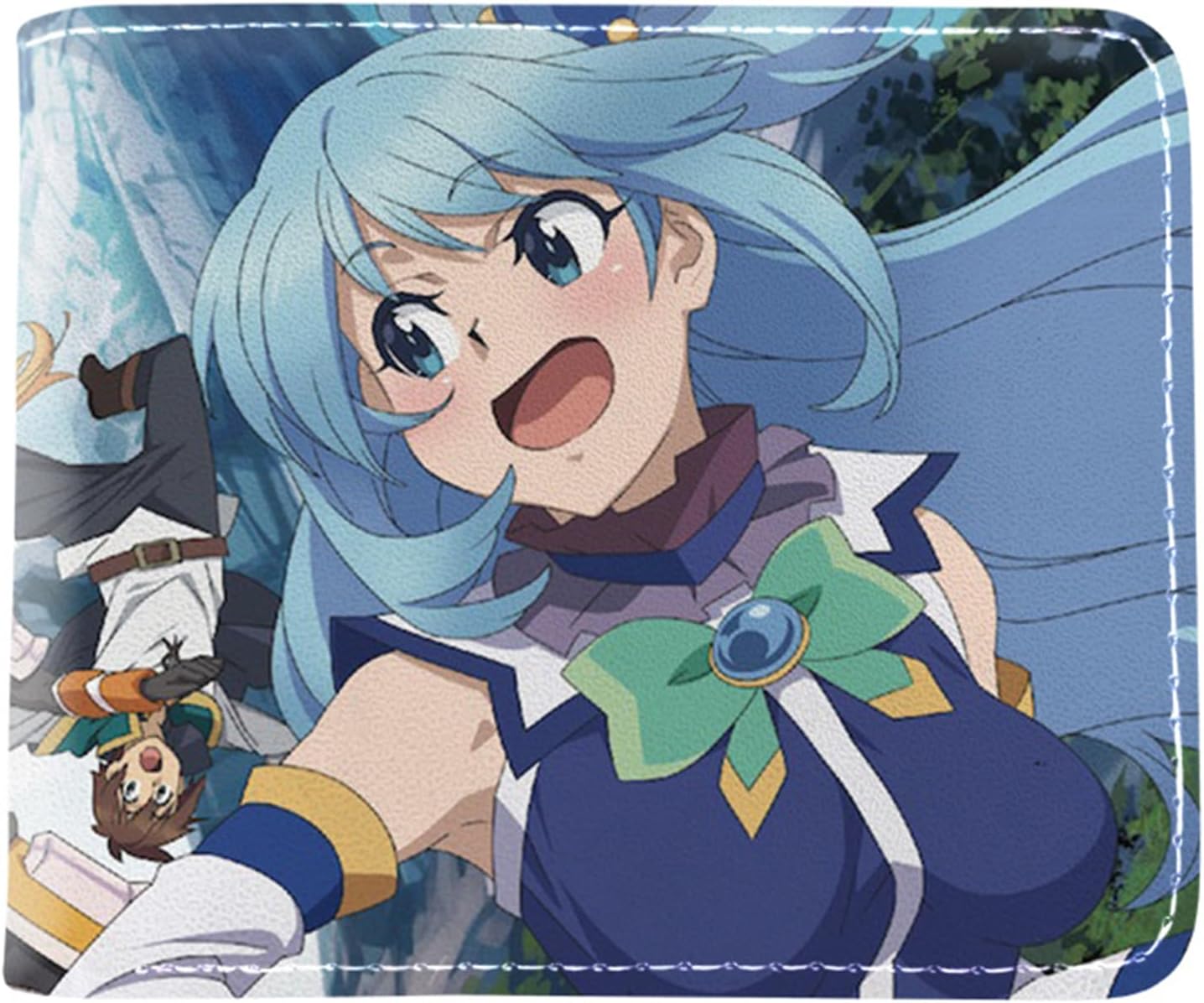 ISaikoy Anime Konosuba: God's Blessing on This Wonderful World Wallet Bifold Credit Card Card Holder 6