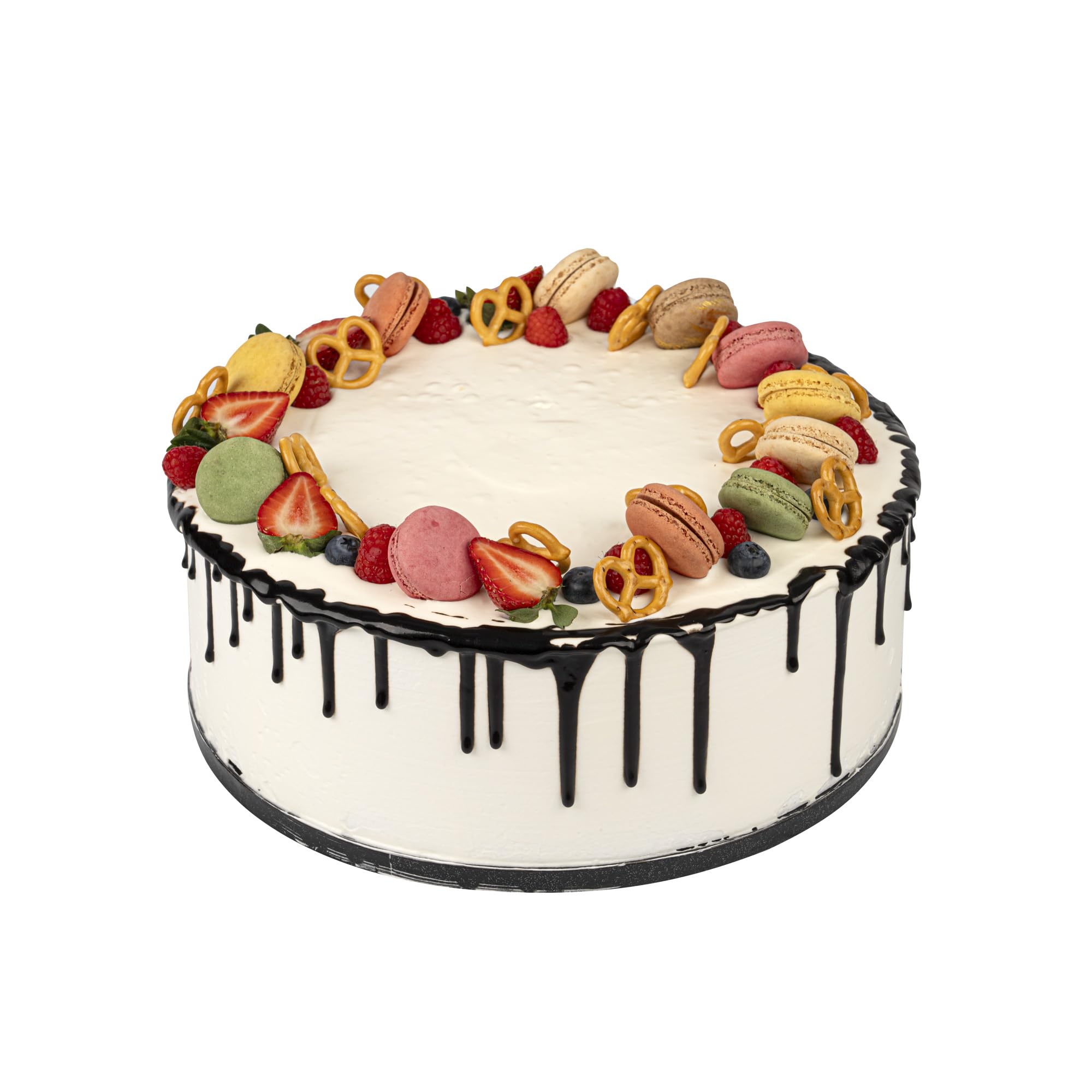 Restaurantware Pastry Tek - Chupete redondo de espuma para tartas de 12 x 4 pulgadas, 24 unidades, reutilizable, ligero, duradero, herramienta de espuma reutilizable de polietileno resistente a la