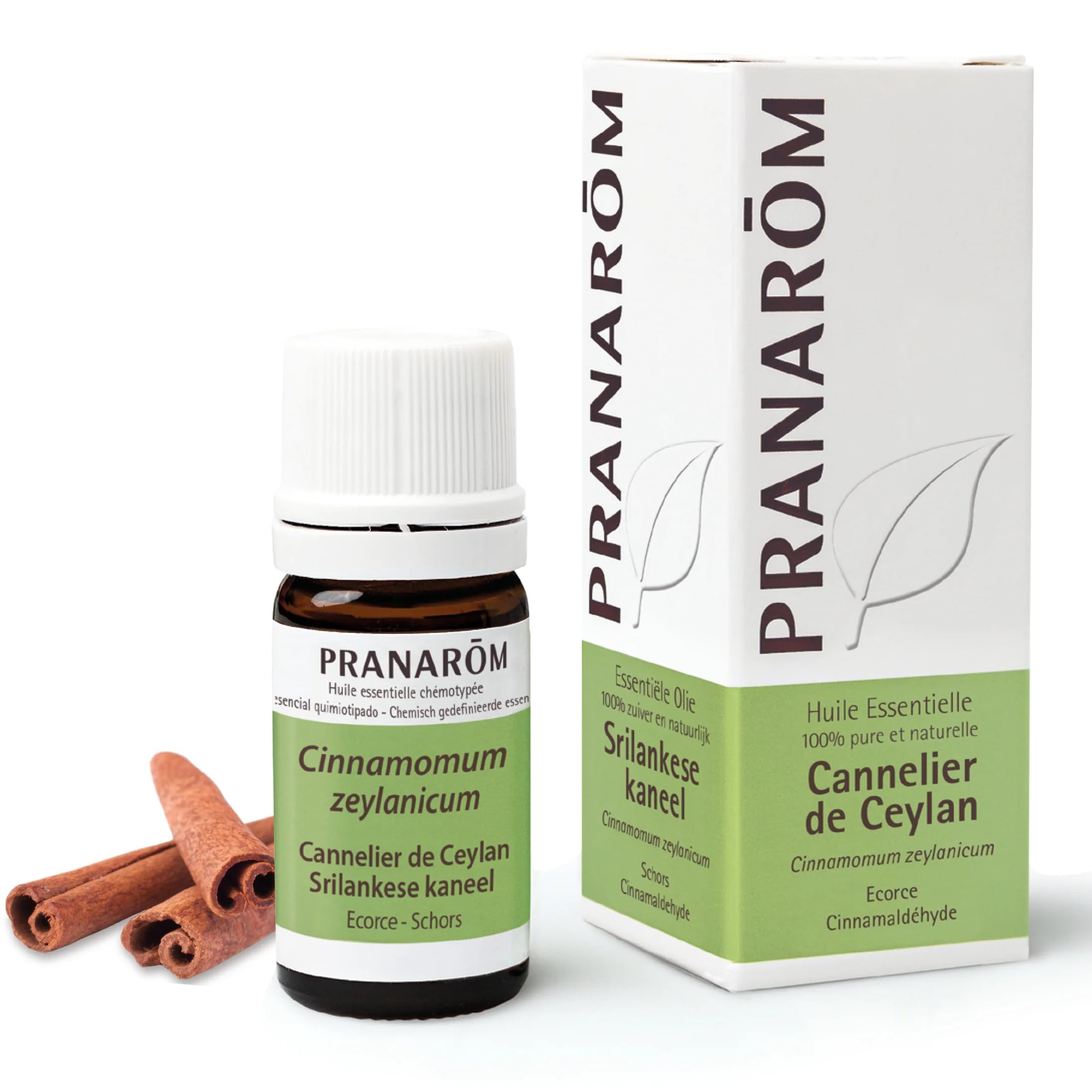 PRANAROM - Canela de Ceilan - Aceite Esencial - AEQT - 5ml