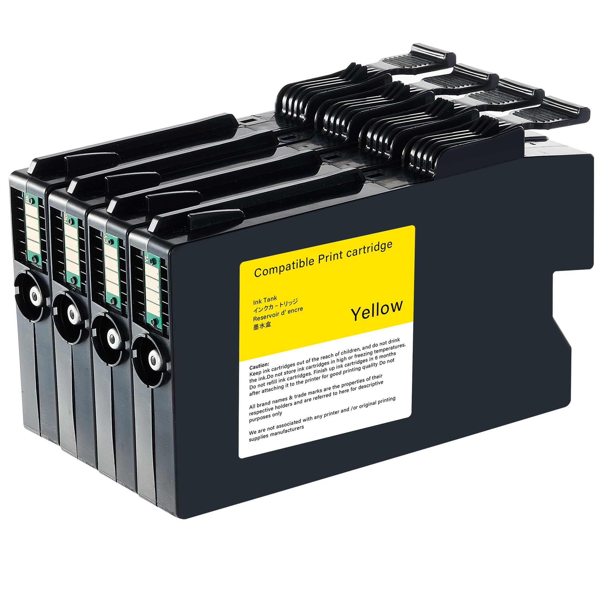 HEG Remanufactured MP CW2200 Ink Cartridges Replace for Ricoh Savin Lanier Print Cartridge Black MP CW2200 CW2201sp MP-CW1200 2000 2200 Gestetner