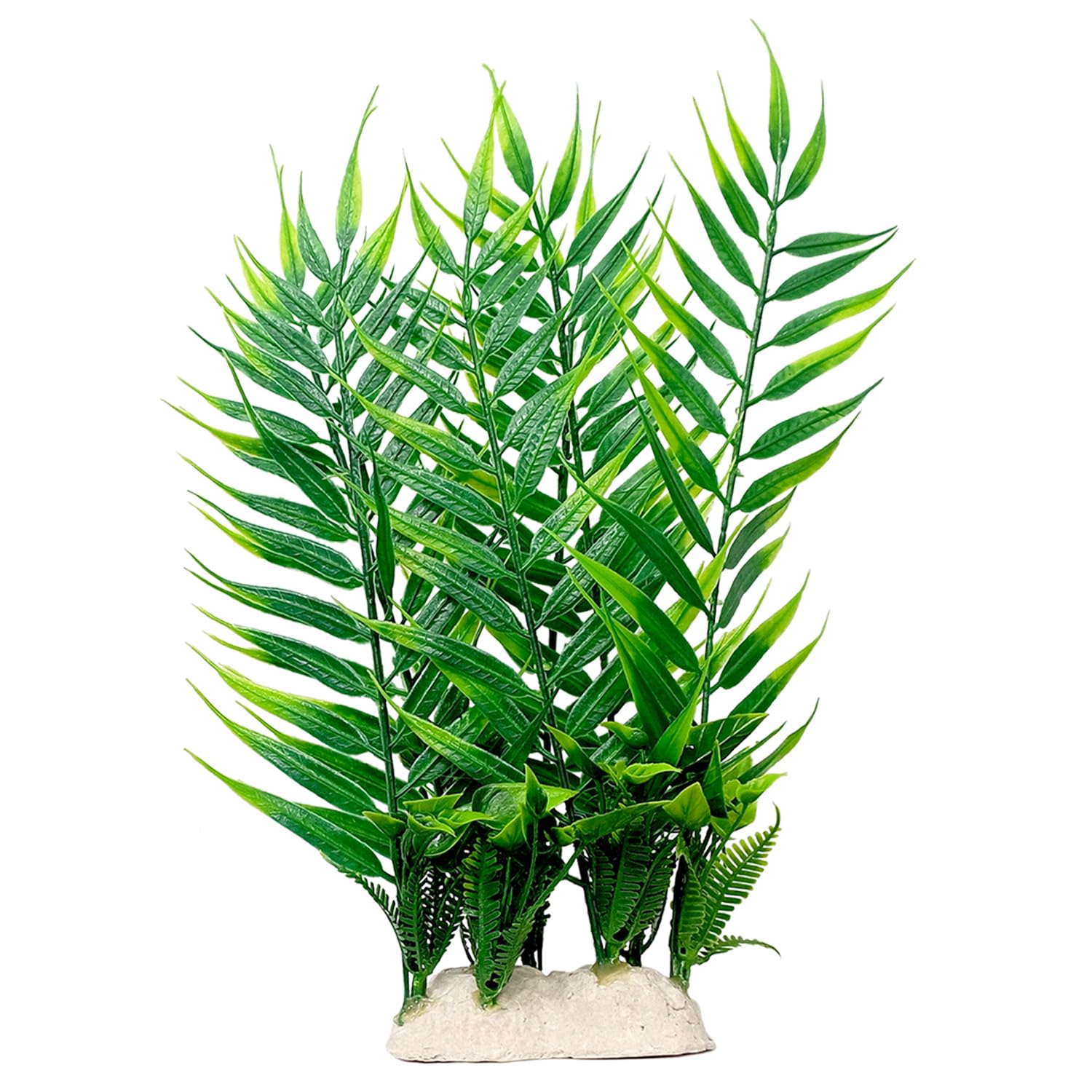 JAINSONS PET PRODUCTS Artificial Aquarium Plants 12.8 Inch Green Tropical Palm Tree Plastic Plants with Ceramic Base Realistic Plastic Aquarium Plants for Aquarium Fish Tank Decoration (B0DB1R879Z) Amazon Price History, Amazon Price Tracker