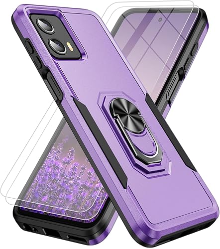 Funda para Moto G 5G 2023 (XT 2313) no compatible con alimentaciónlápiz capacitivo protección contra caídas de grado militar de 15 pies, funda
