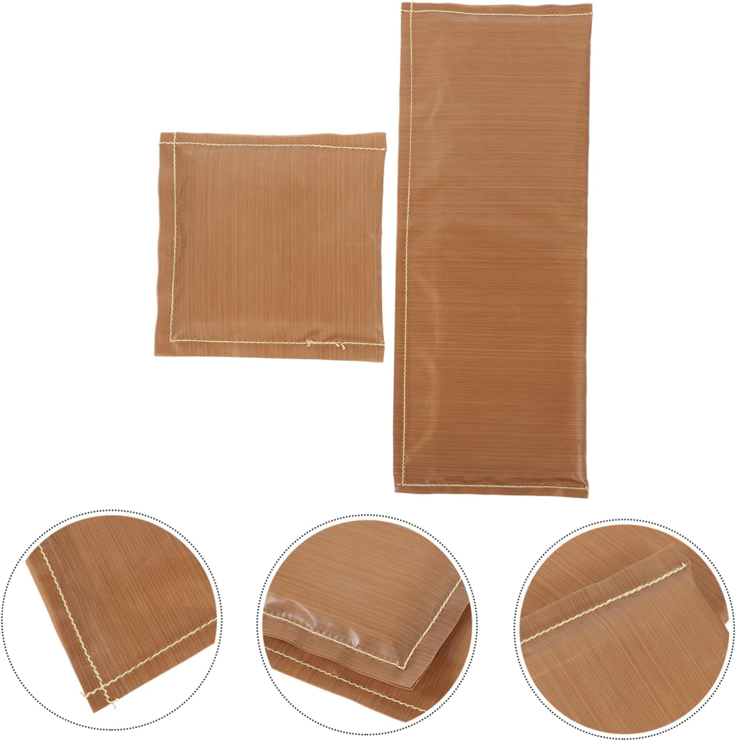 NUOBESTY 2pcs Heat Press Pillow Transfer Pillow Heat Press Mat Vinyl Ironing Mat Heated Pad Bolsters s Sublimation Cotton Insulation Pads
