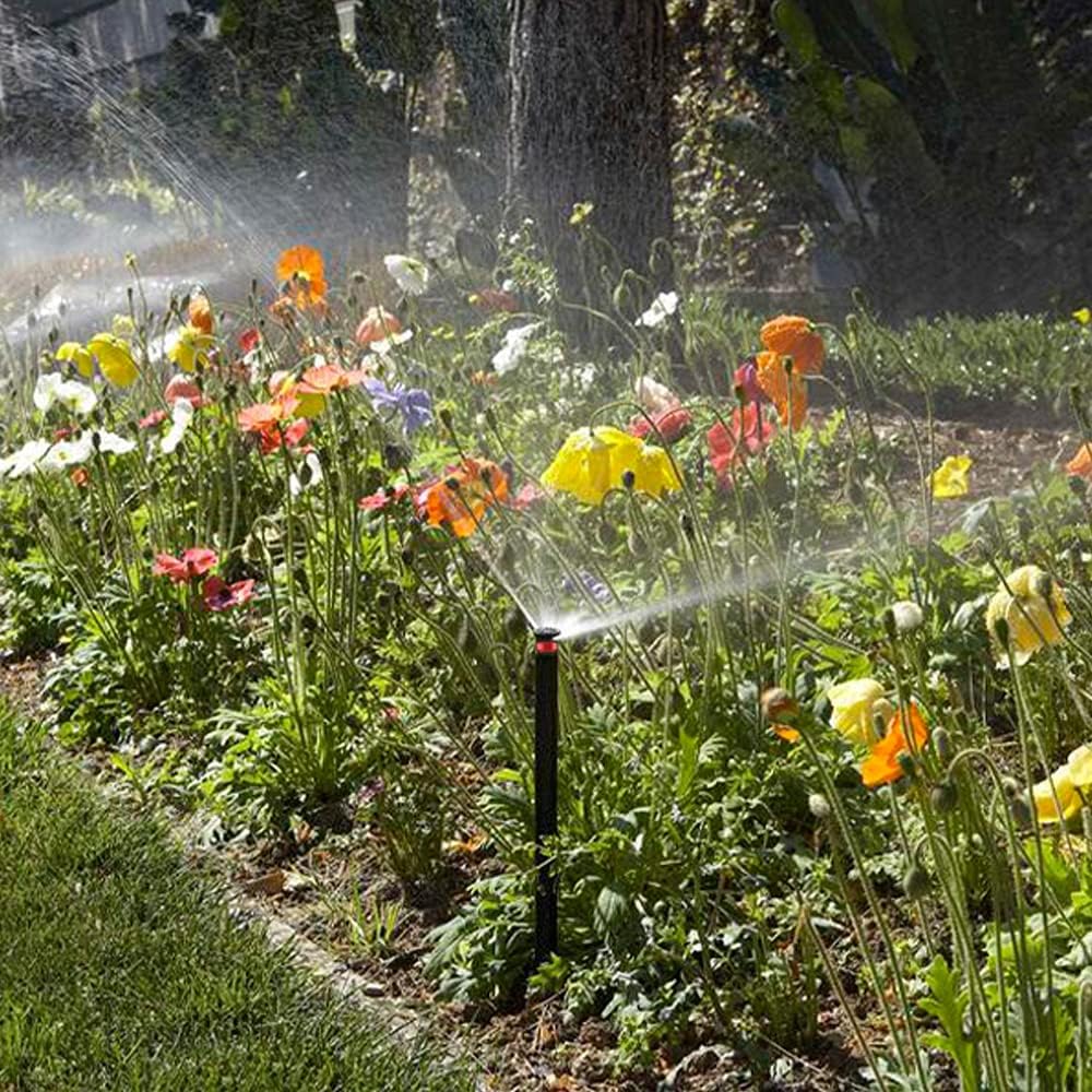 Replacement Pop-up Sprinkler Heads, 16PCS Red Adjustable Sprinkler Nozzle Variable Arc Nozzle Adjustable Irrigation Drippers Sprinklers 9.8 Feet, 10VAN : Patio, Lawn & Garden