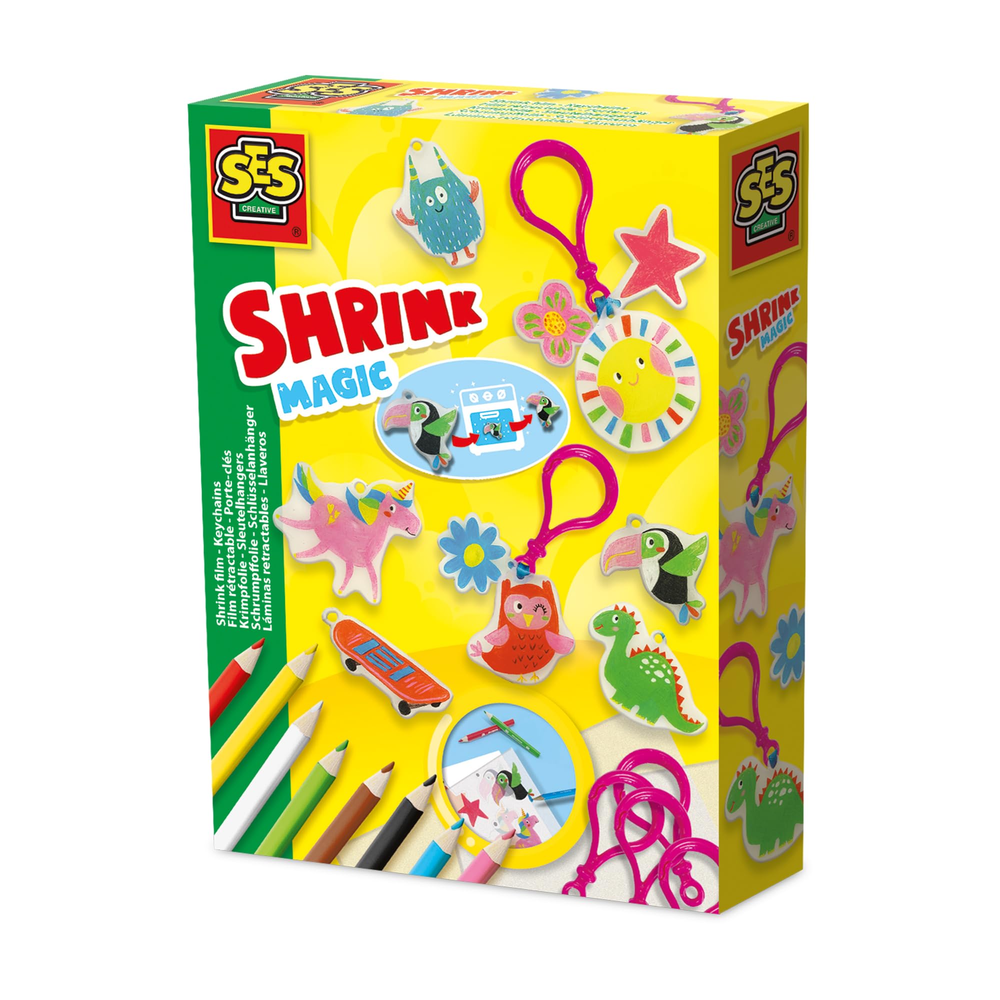 SES Creative 14022 Shrink Film - Keychains