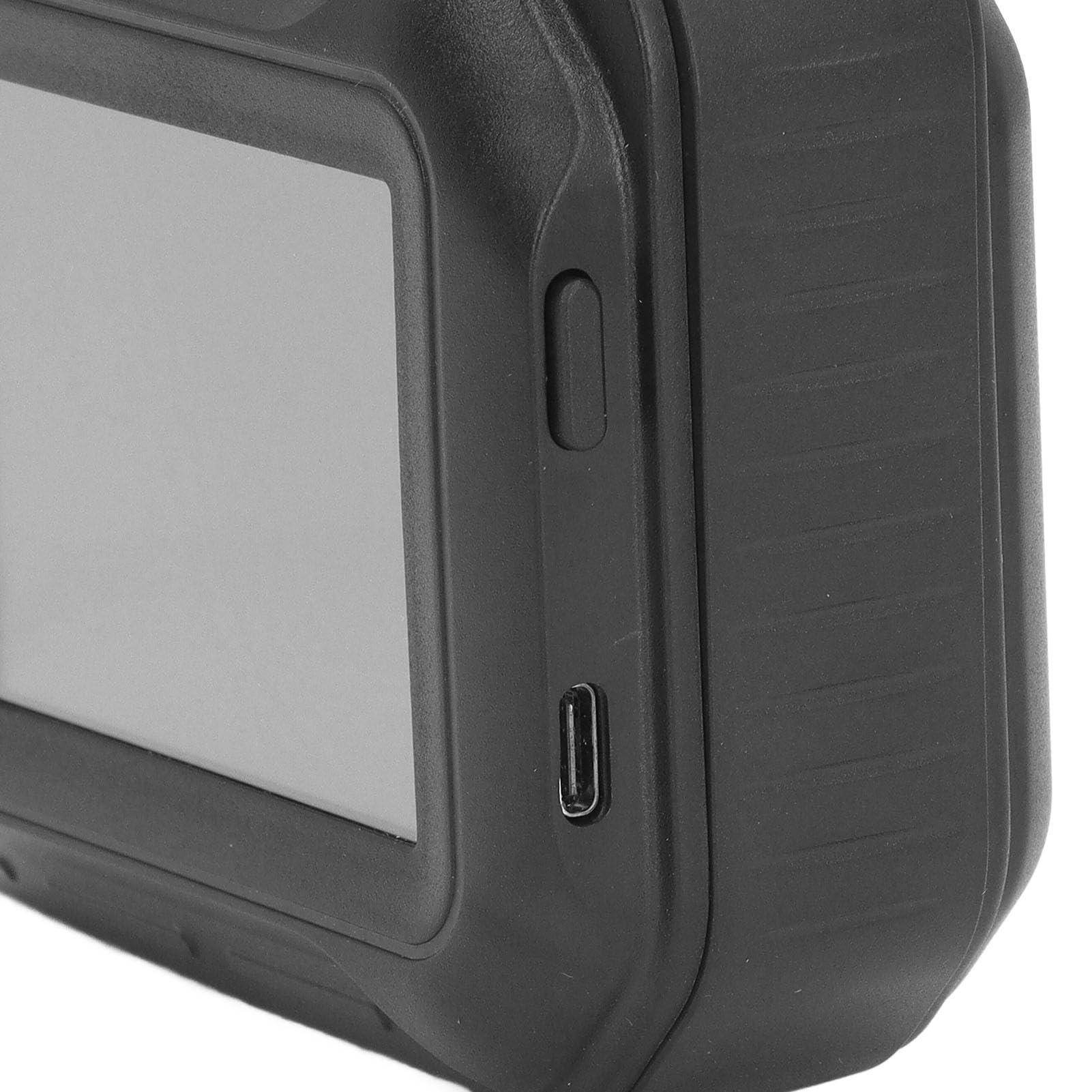 Domary Stampante a Getto D'inchiostro Portatile Touch Screen da 4,3 Pollici | Impugnatura Ergonomica in ABS, 600 Dpi, Stampa di Codici QR su Legno/plastica/pelle, per App di Modifica /iOS