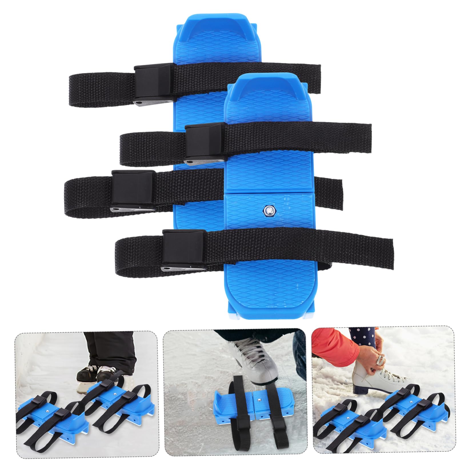 ibasenice Ayuda para Patinaje Zapatos Patinaje sobre Hielo Fijación Patines De Hielo Patines De Tobillo Patines De Hielo para Patines Soporte para Patines De Hielo para Niñas