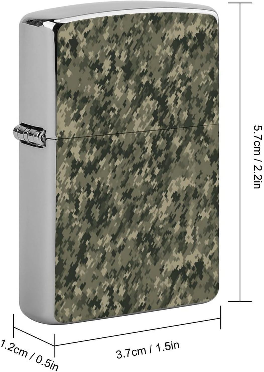Military Woods Camouflage Lighter Case Cover Holder Lighter Sleeve