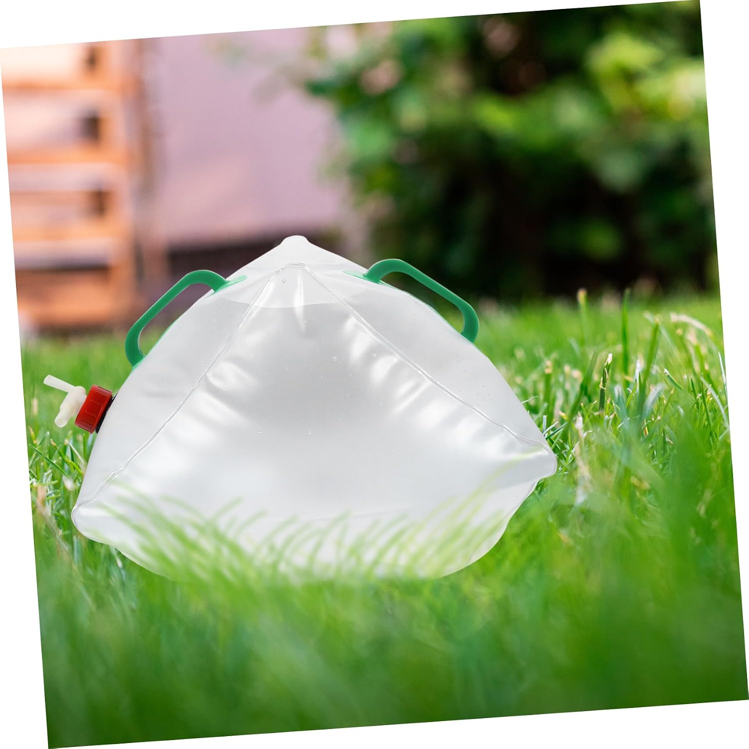 KOMBIUDA 2pcs Outdoor Portable Water Storage Bag Water Container for Camping Hiking Emergency Preparedness Lightweight and Compact Capacity Each