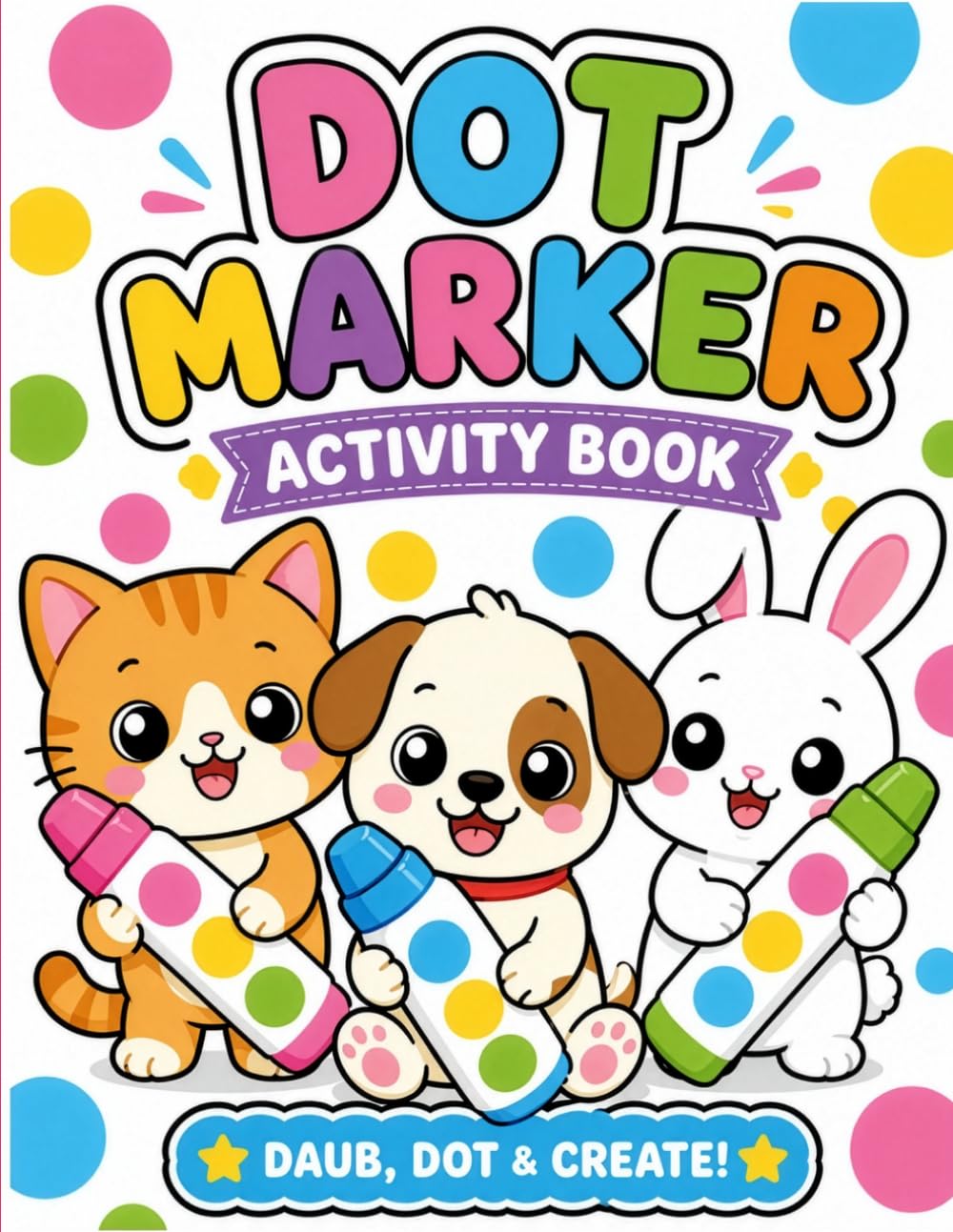 DOT MARKER ACTIVITY BOOK: COLORING BOOKS FOR KIDS