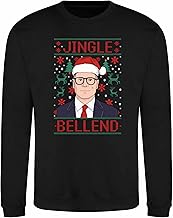 Funny Jingle Bellend Christmas Jumper – Political Parody Santa Sweatshirt for Adults