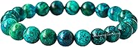 Vista 56 de Amazing Gemstone Pulsera de cristal para mujeres y hombres, pulsera de cristal curativo de protección, pulsera elástica con cuentas de piedras