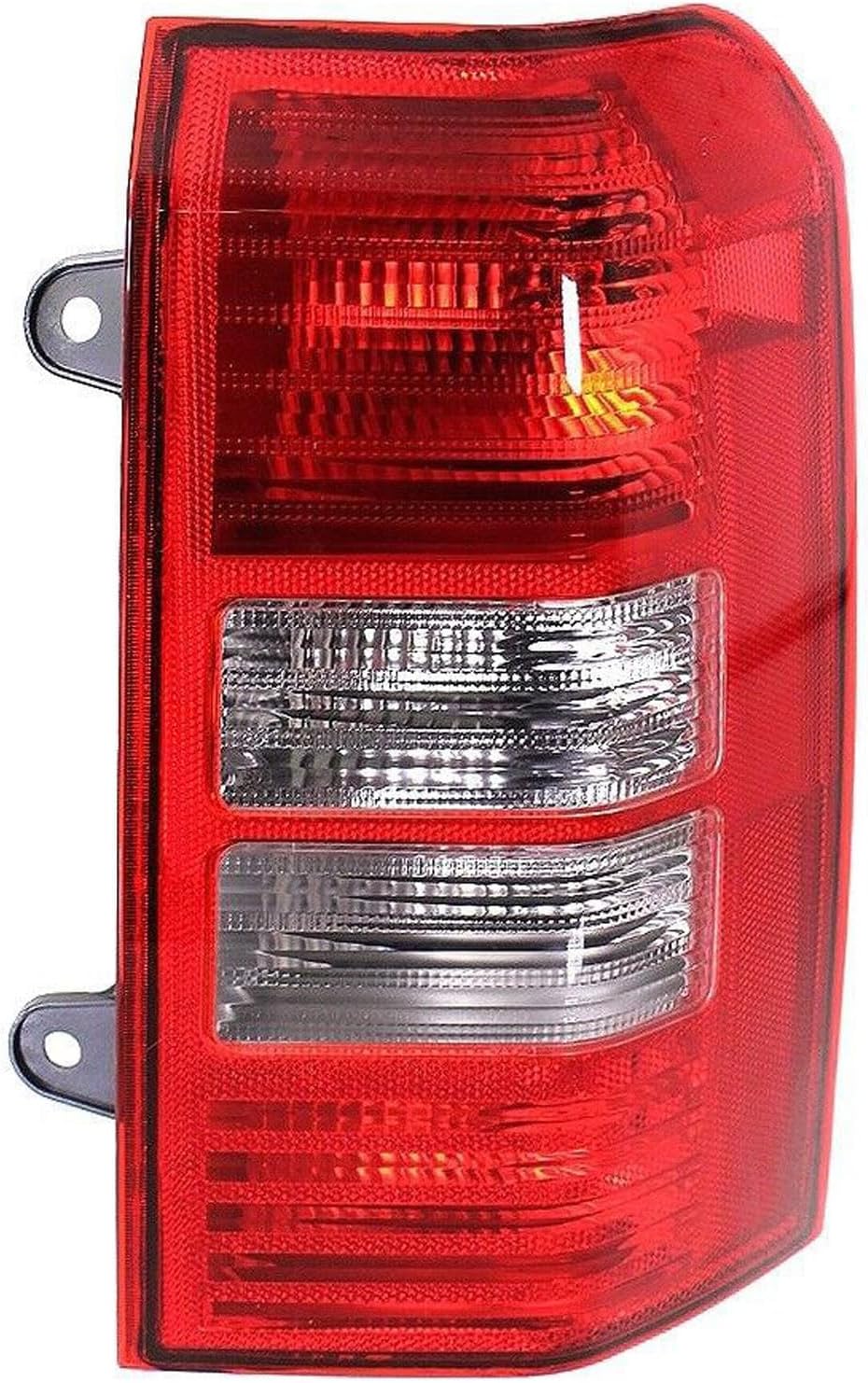 Car Tail Light Assemblies for Jeep Patriot 2008-2010 2011 2012 2013 2014 2015 2016 2017, Driver and Passenger Side Taillights Brake Signal Assembly Rear Turn Brake Lamp Set Replacement