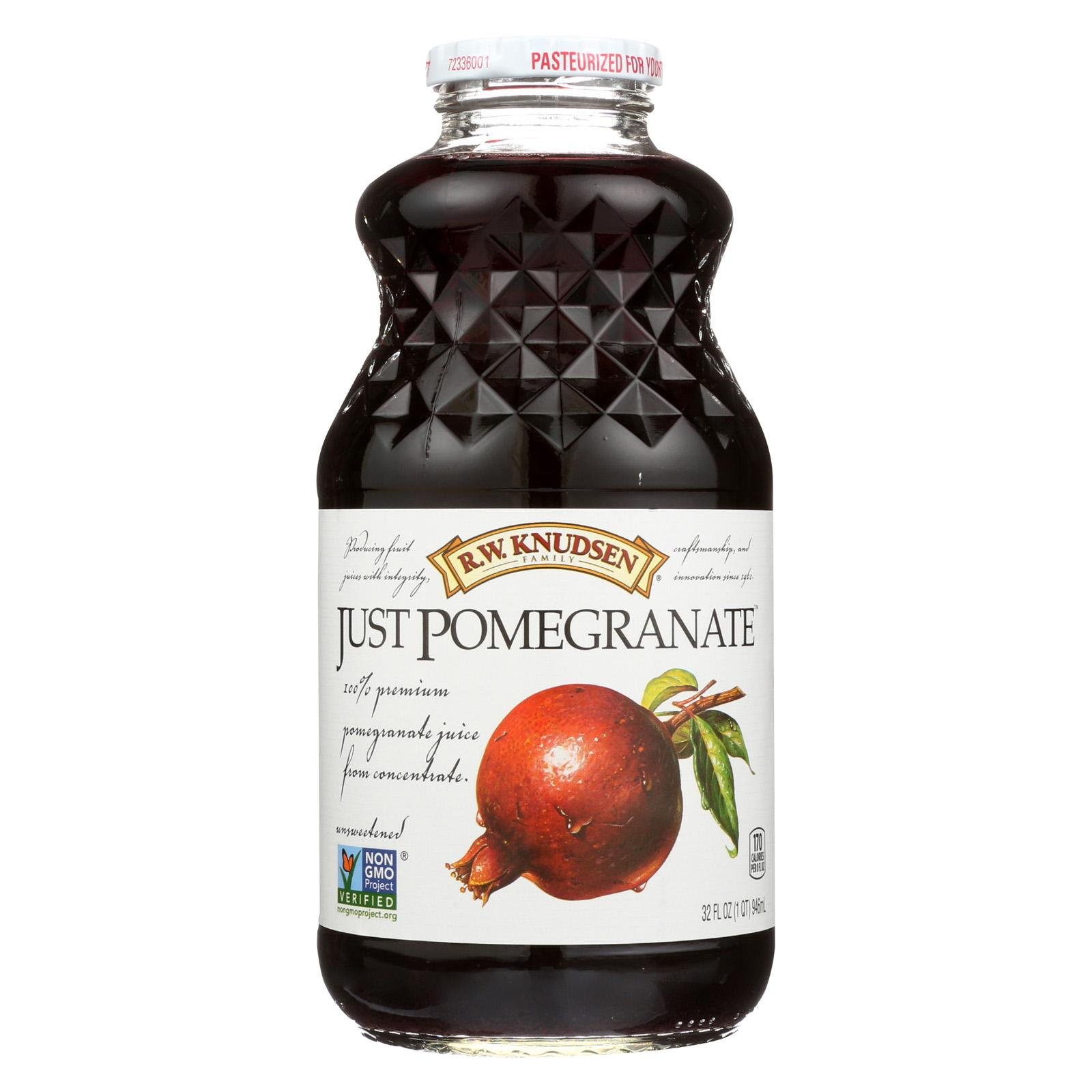 Amazon.com: Just Pomegranate Juice 32 Ounces (Case of 6) : Grocery