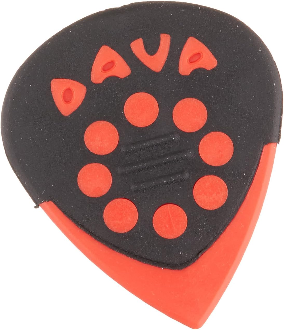 Dava Jazz Grip Delrin Picks For Guitar Hang Bag With 6 Pieces, 9024