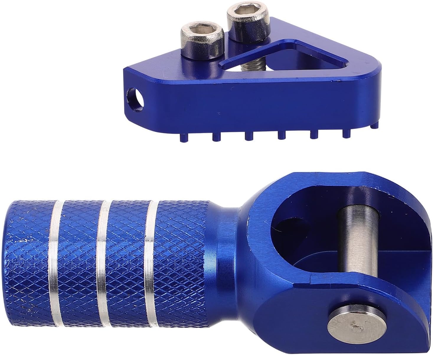 Generic Motorbike Brake Pedal Step Plate Made of Sturdy Aluminum Alloy Enhanced Control and Sleek Modern Design for Dirt Bike Riding