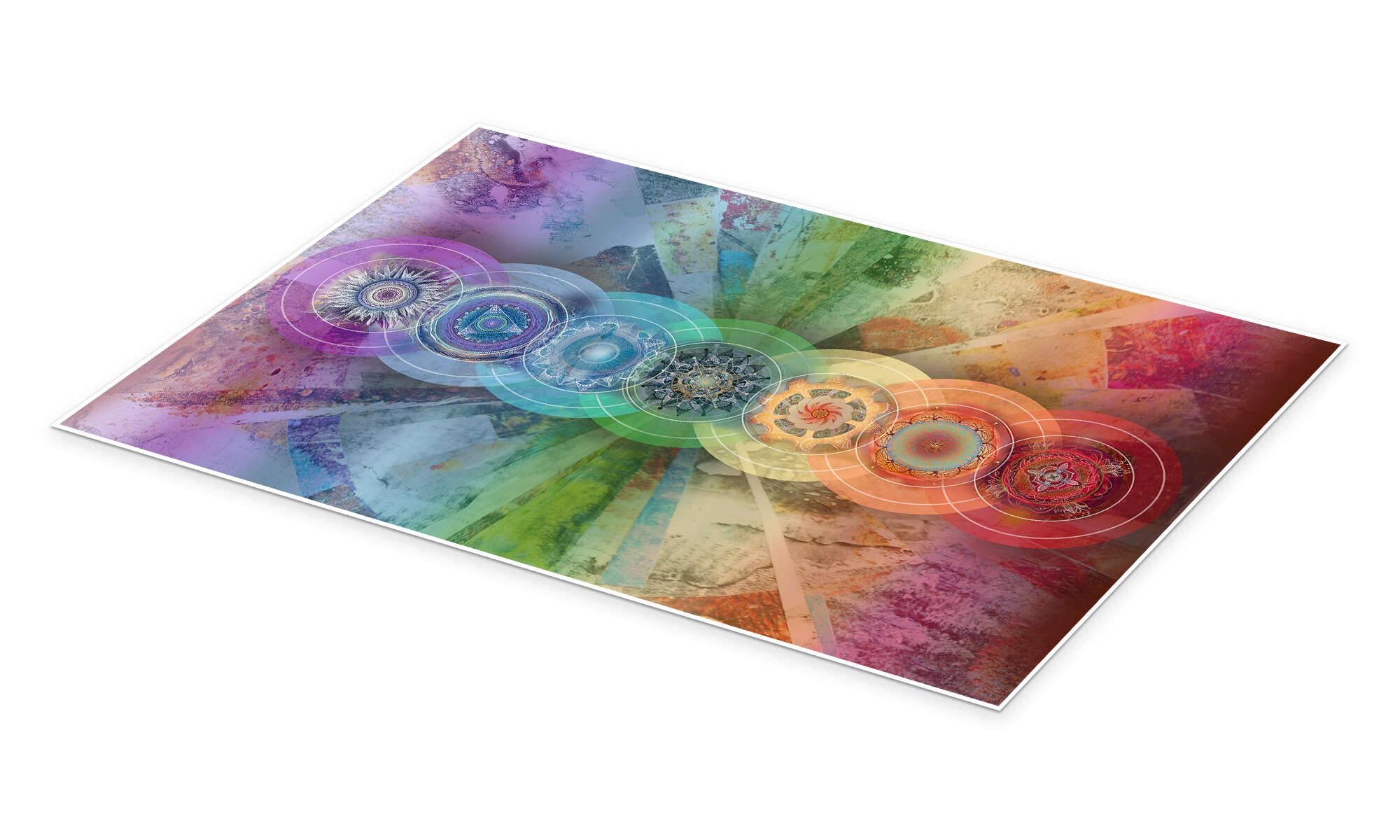 Seven Chakras Plakat