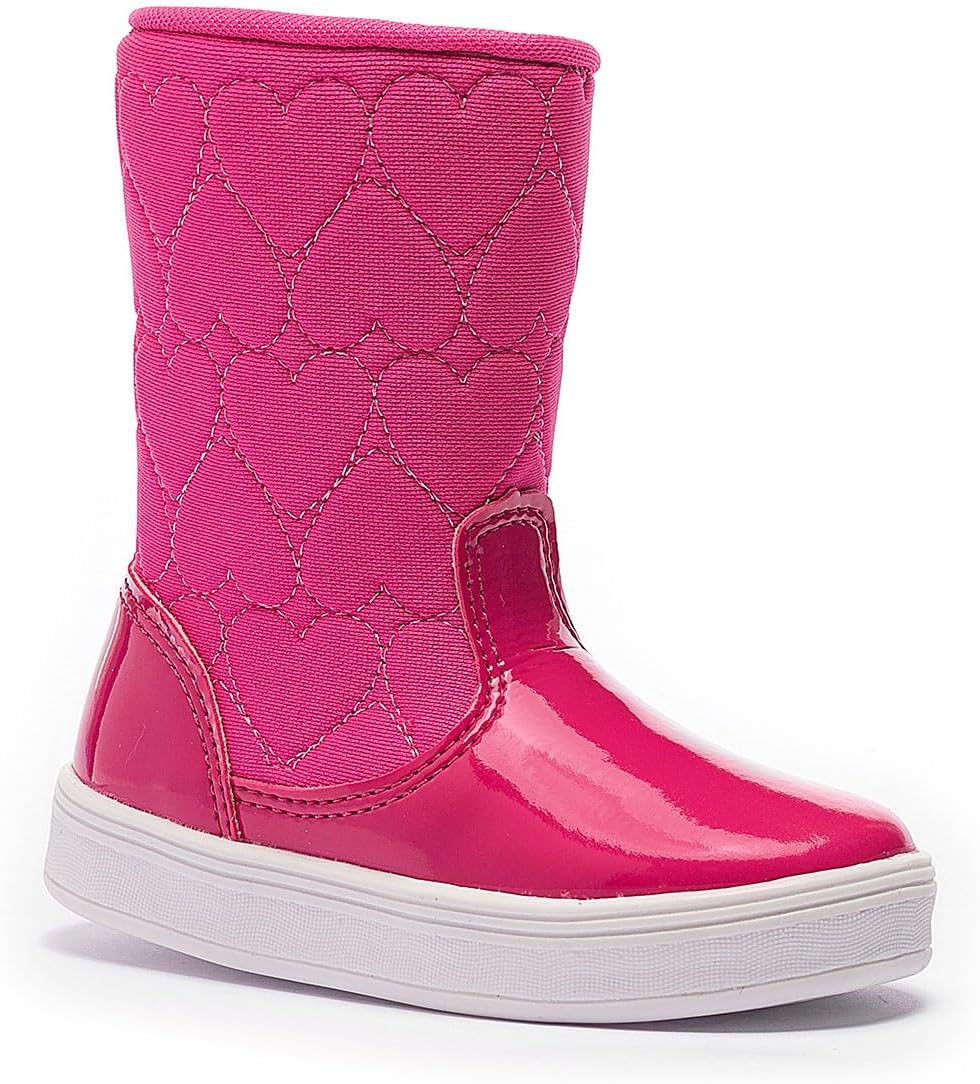 Bota Feminina Infantil Tênis Menina Tininha Casual Confortavel Bordado Coração