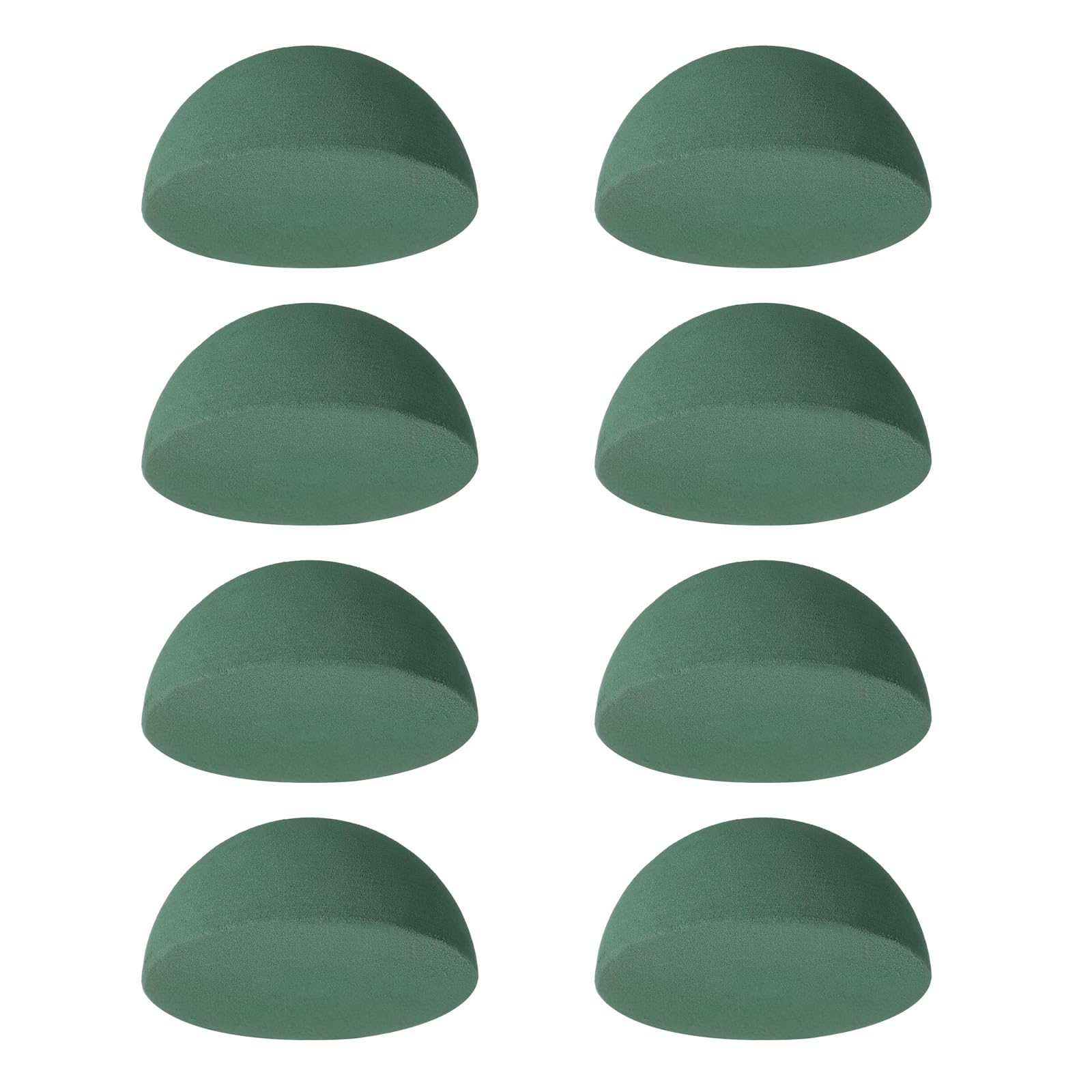 Kalttoy 8Pcs Round Floral Foam Blocks Dry Half Blocks for Artificial Plant Arrangements, Party & Wedding Decorations Artificial Plant Arrangement Foam