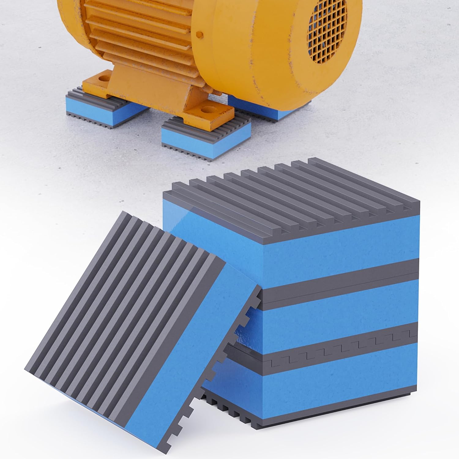 Anti Vibration Isolation Pads, Mechanical Vibration Damping