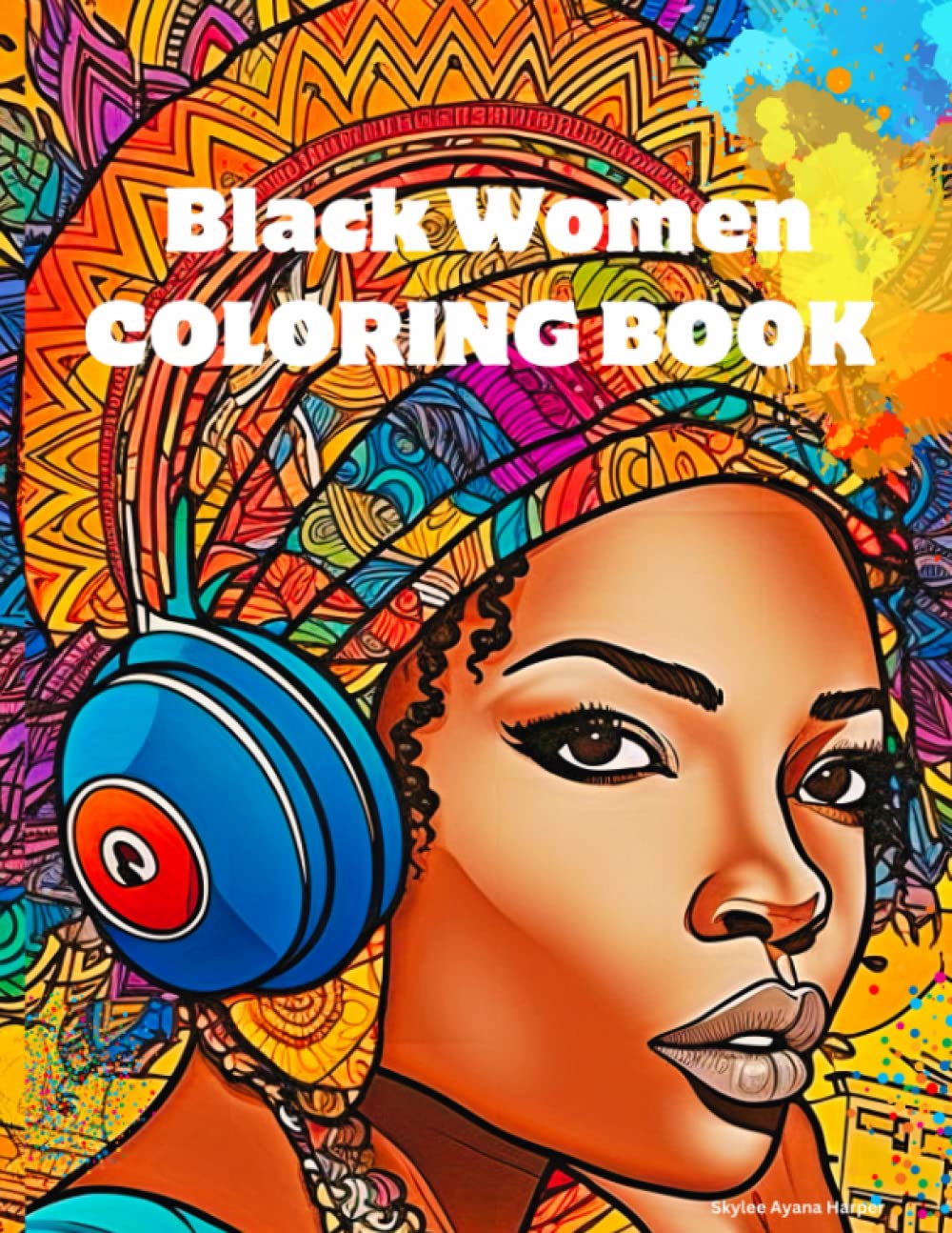 Livre de coloriage afro pour adulte : votre pause détente et bien-être à la maison