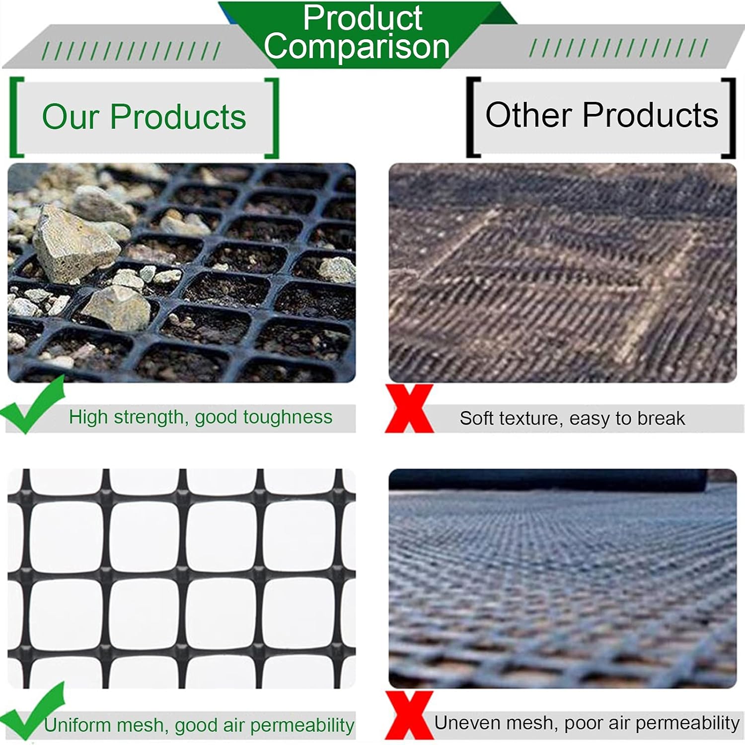 Plastic Safety Fence Garden Fencing Animal Barrier Outdoor Reusable Netting for Construction Dogs Yard Vegetable Poultry 3cm Hole (Color : Black Size : 0.9mm(T) X1.2m(H) X10m(L)) (Black 0.9mm(T) X1.