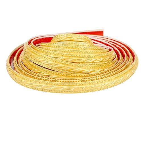 Moldura flexible para pared, autoadhesiva de 16.4 pies, moldura de techo, borde de gabinete, marco de espejo, para decoración del hogar, moldura de