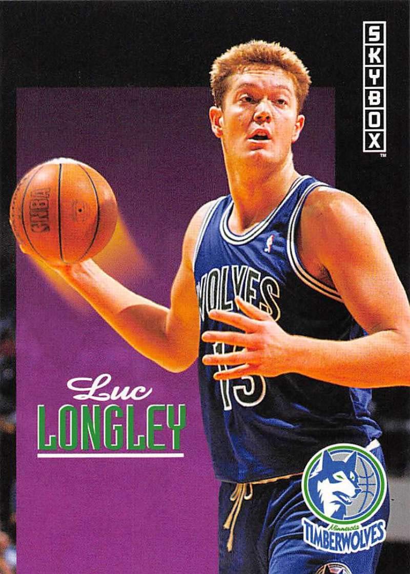 Amazon.com: 1992-93 SkyBox Basketball #145 Luc Longley Minnesota  Timberwolves Official NBA Trading Card From Skybox International :  Collectibles & Fine Art
