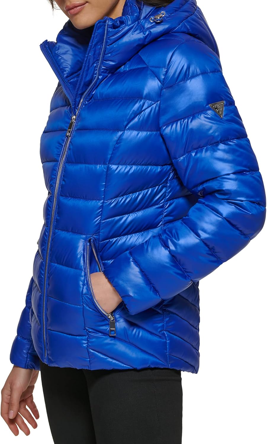 GUESS womens Fall Jackets for Women, Puffer Jacket, Quilted Jackets for Women - Image 3