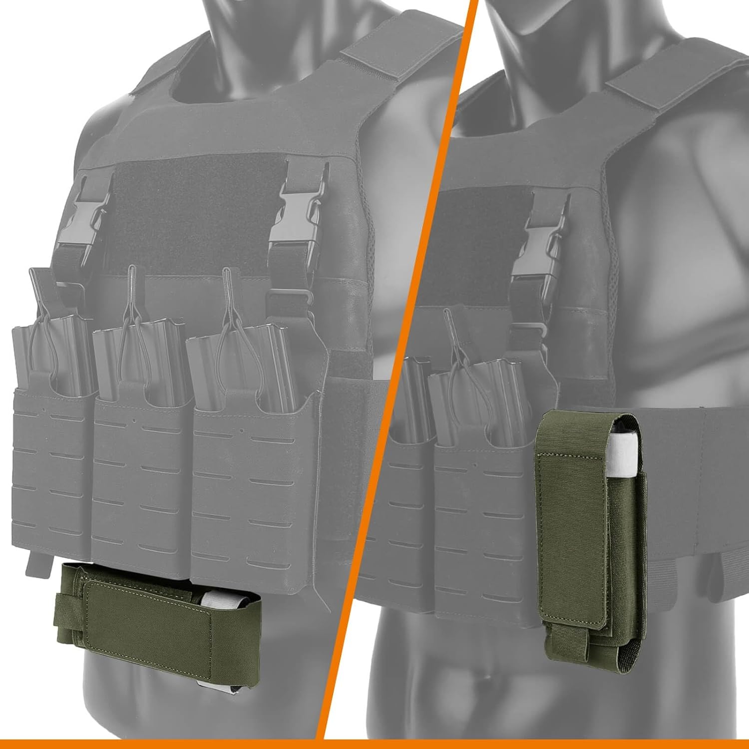 Tourniquet Holder Tactical TQ Holders with Hook and Loop Tourniquet Strap Storage Pouch Medical Pouches for Vest and Duty Belt