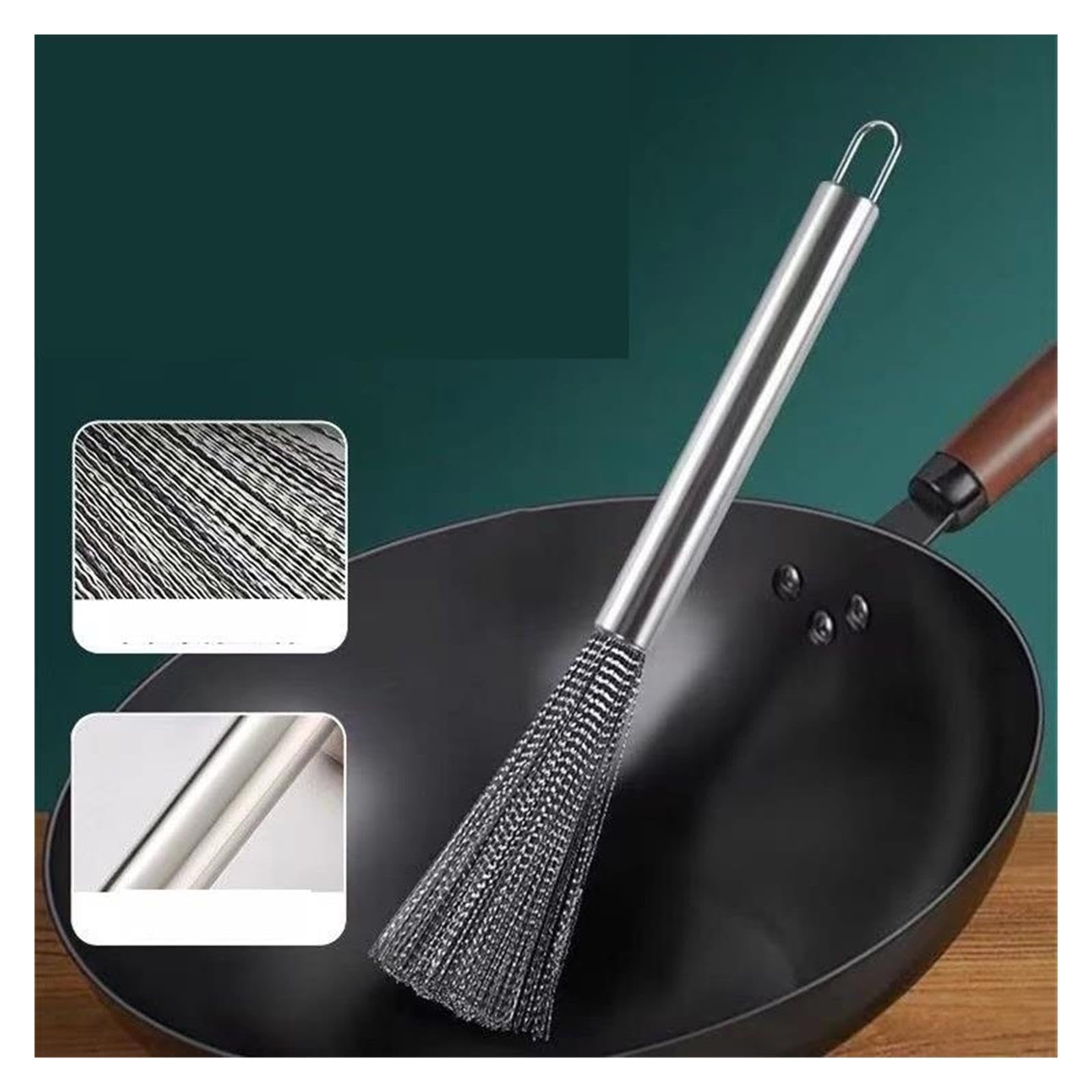 5pcs Stainless Steel Pot Brush pour Cuisine