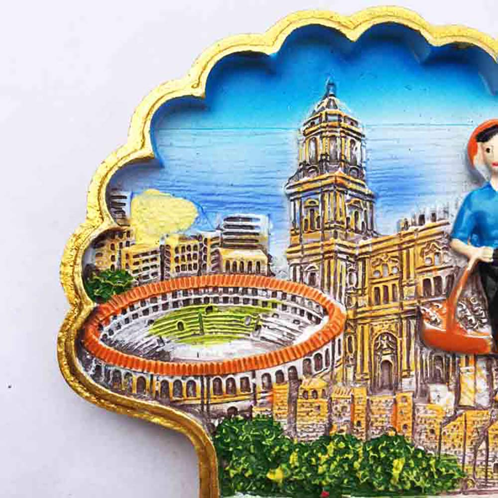 3D Ibiza Spagna Frigorifero Magnete Frigo Souvenir turistici Mestiere in Resina Fatti a Mano Adesivi magnetici Casa Cucina Decorazione Regalo di Viaggio