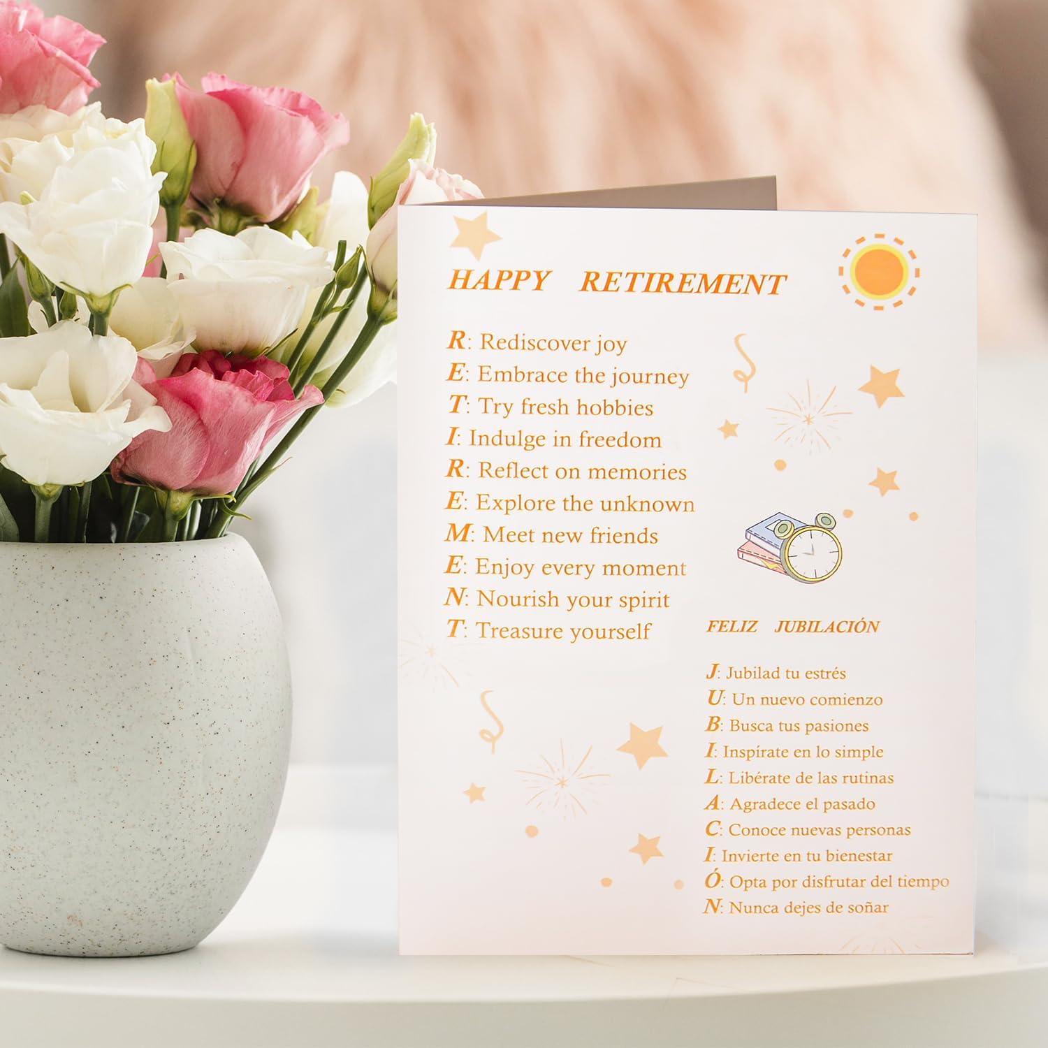 Happy Retirement Gifts 2025 - Retirement Gift for Woman Coworker Teacher Nurses Boss Mom Grandma Sister Retirees Women Party Decorations with Angel Figurine 20oz Tumbler