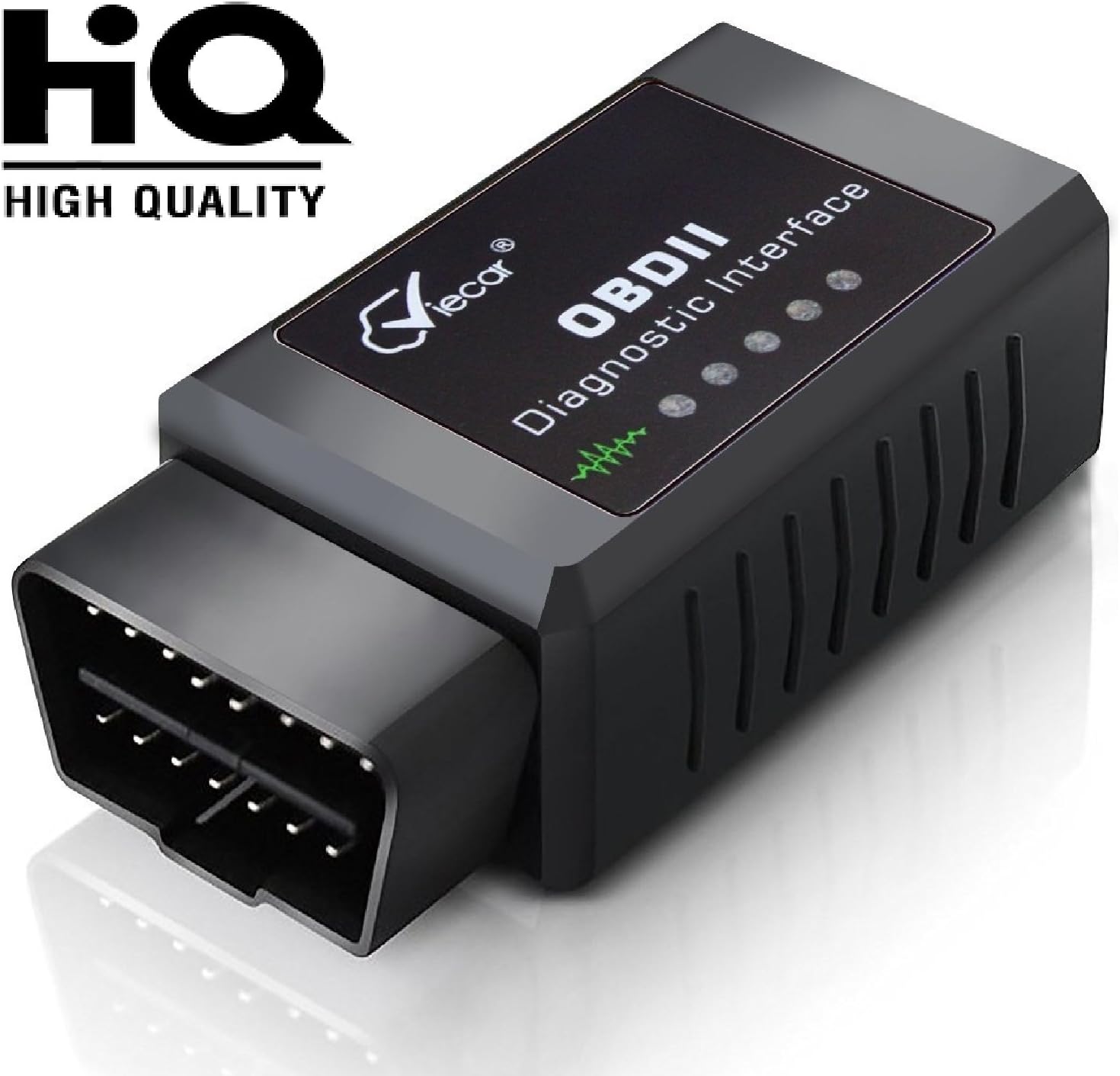 OBD II Scanner, Car Engine Fault Code Reader CAN Diagnostic Scan Tool - Black (OBD Scanner)