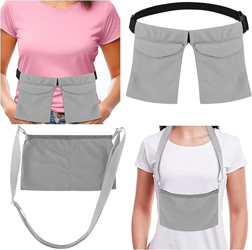 Miniatura 7 de DSLSQD Suministros para postcirugía de abdominoplastia, soporte de drenaje ajustable para mastectomía, soporte de drenaje para mastectomía después