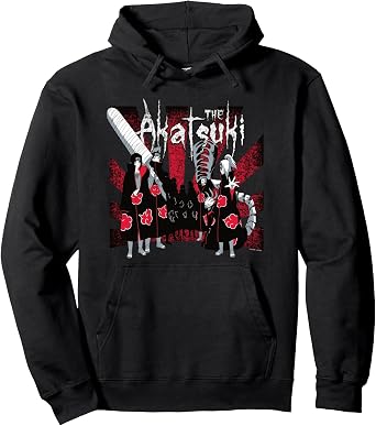 Naruto Shippuden The Akatsuki Pullover Hoodie