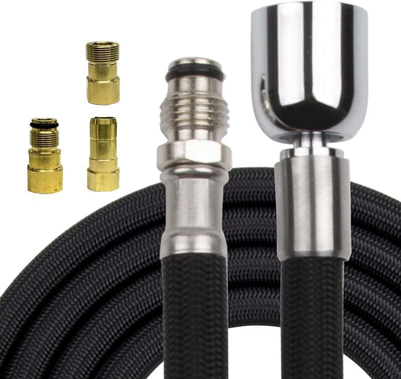 K-1219935-BC Hose Kit Compatible with Kohler Pull-down Faucet, Spray Hose Replacement for Pull Down Kitchen Faucets, Pullout Hose Kit Replace to Kitchen Faucet Hose K-1304674-BC, 68 Inches