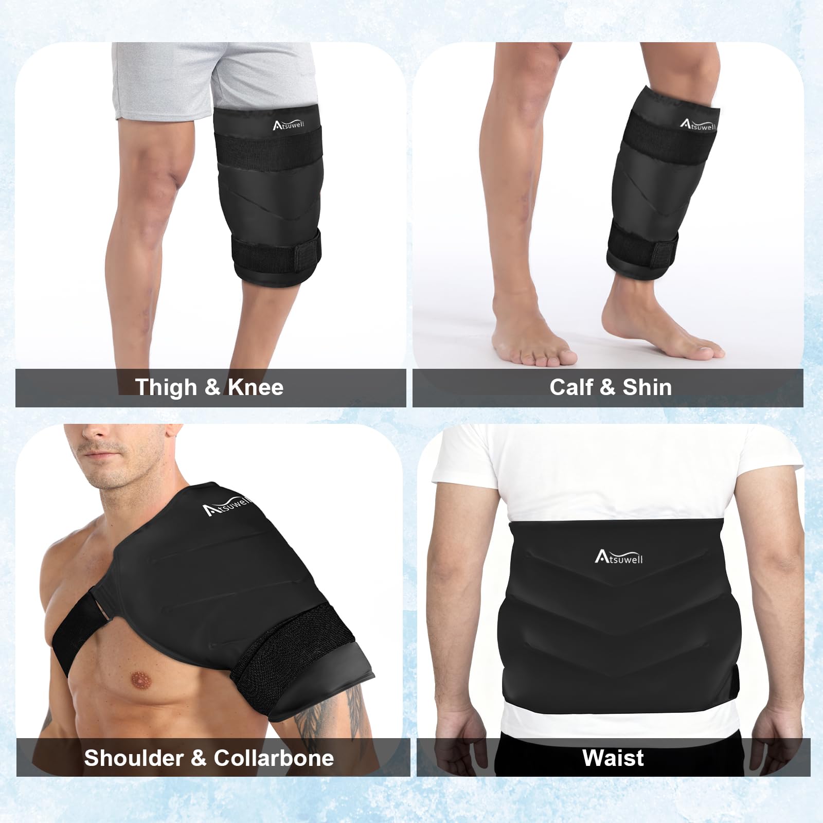 Hips Package Snapklik.com : Extra Large Hip Ice Pack Wrap, Reusable Gel Ice Packs ...