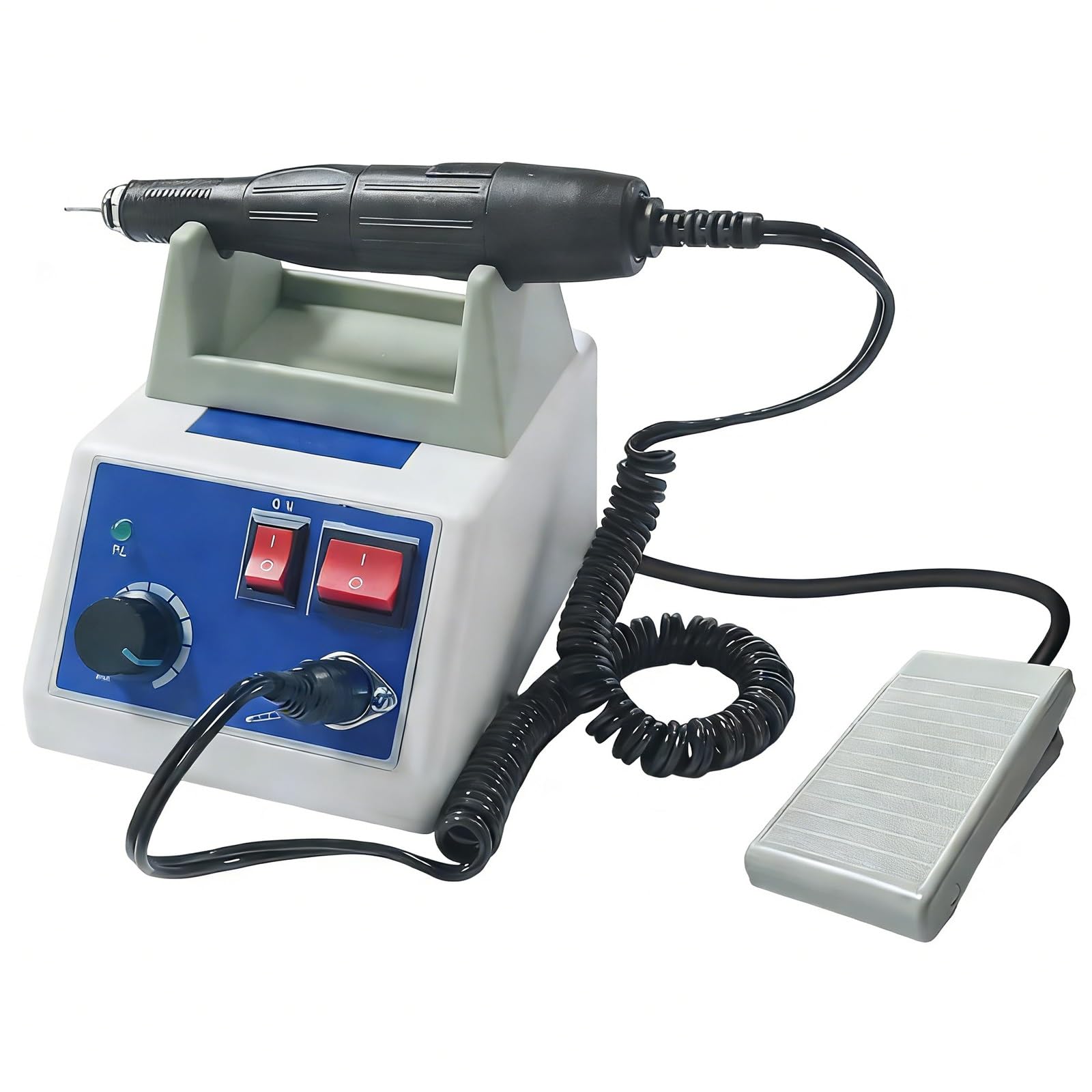Polerka z mikrosilnikiem, 35000 obr./min rękojeść elektryczna polerka, ceramiczne narzędzia polerskie do klinik stomatologicznych biżuteria