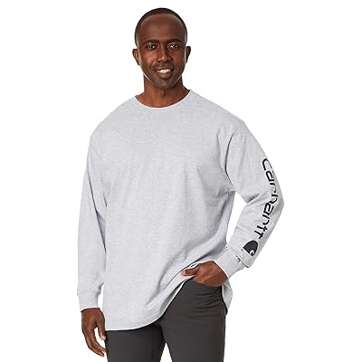 Carhartt Signature Sleeve Logo Long Sleeves T Shirts Men